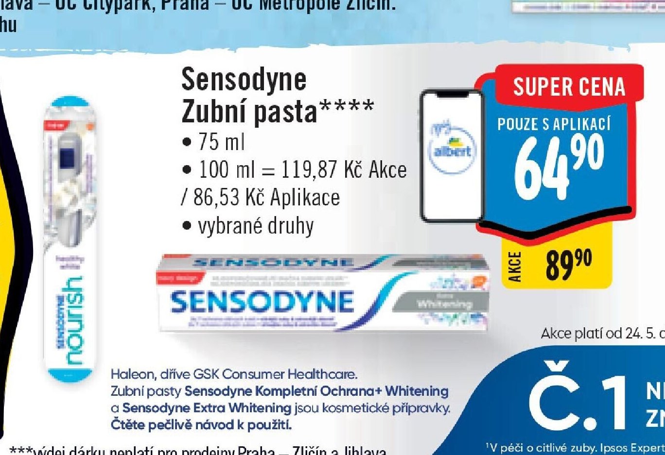 Sensodyne Zubní pasta