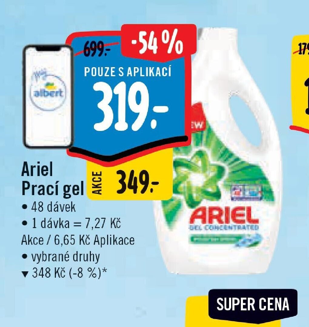 Ariel Prací gel