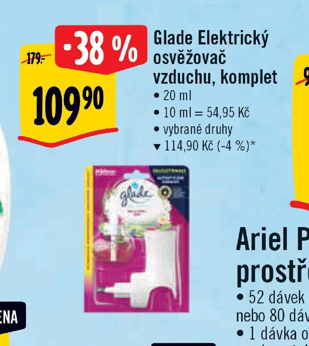 Glade Elektrický osvěžovač vzduchu