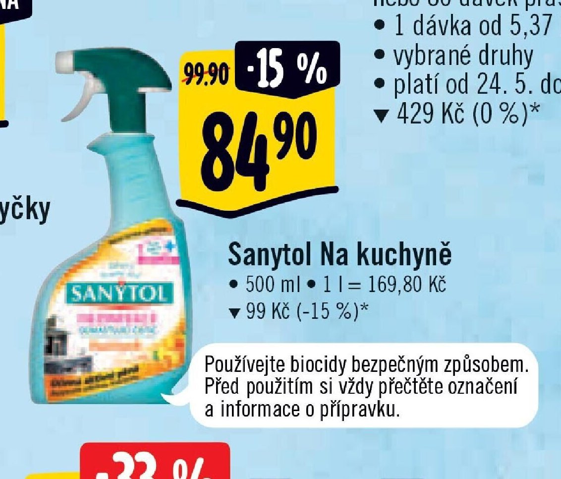 Sanytol Na kuchyně
