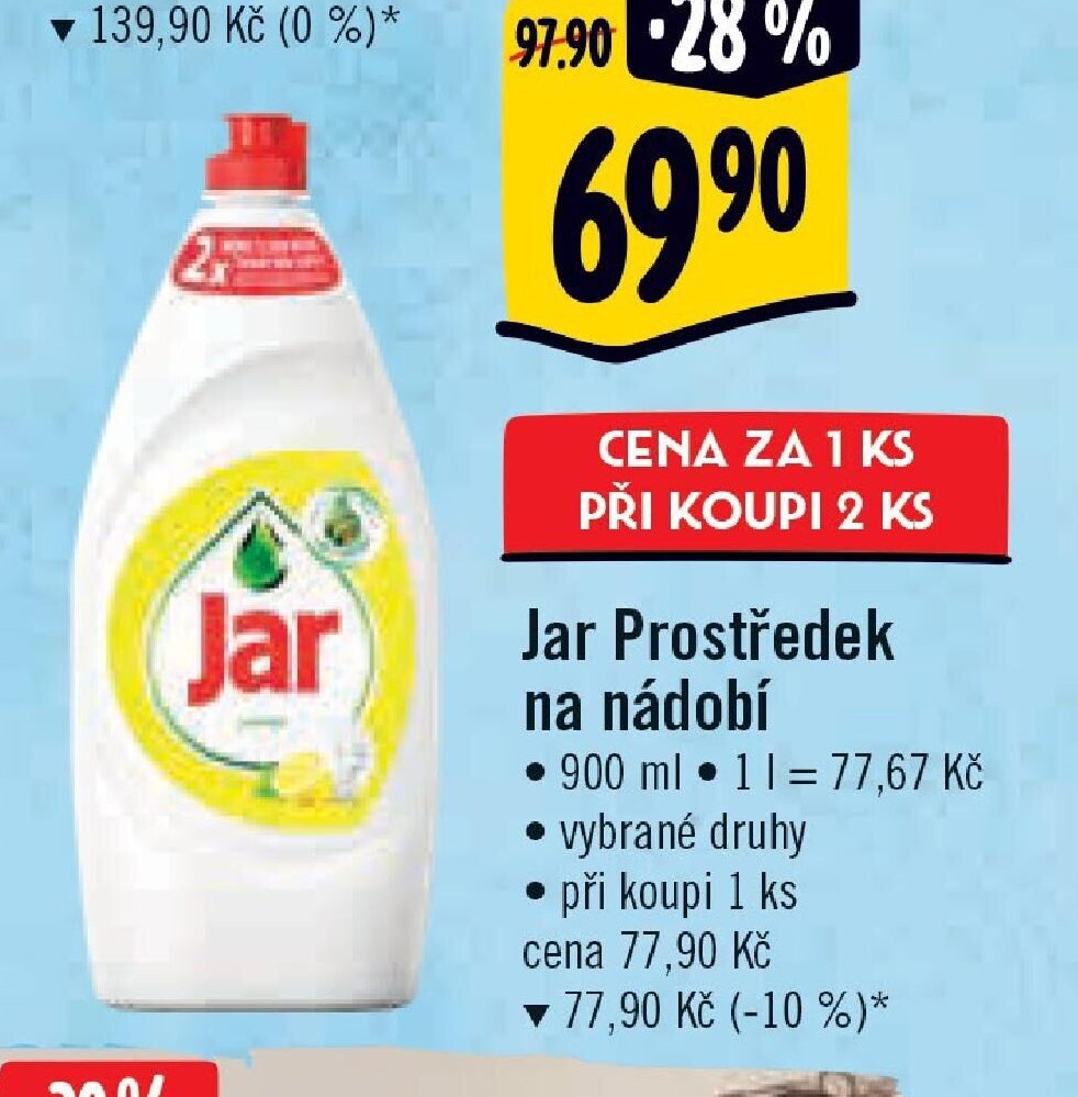 Jar Prostředek na nádobí