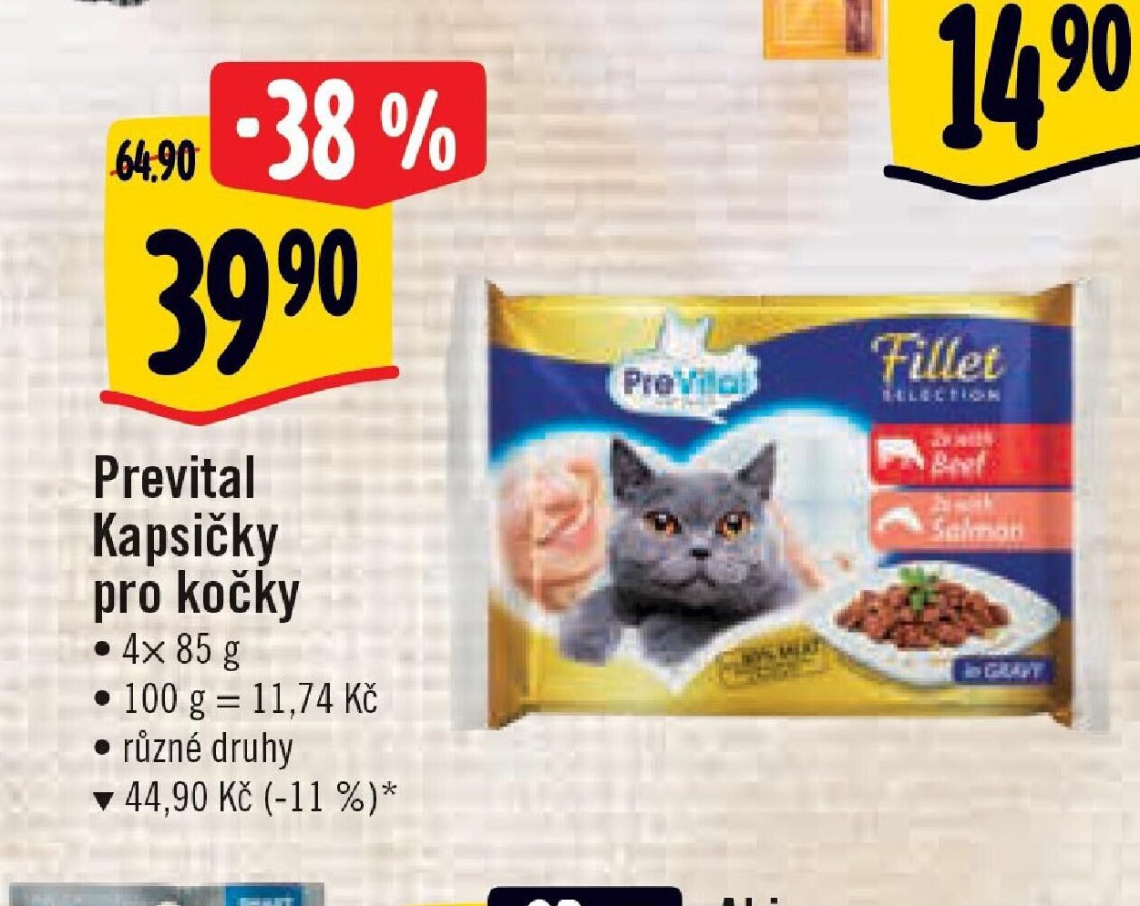 Prevital Kapsičky pro kočky