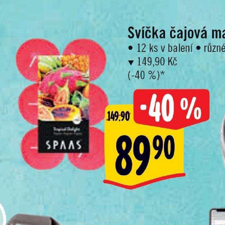 Svíčka čajová maxi