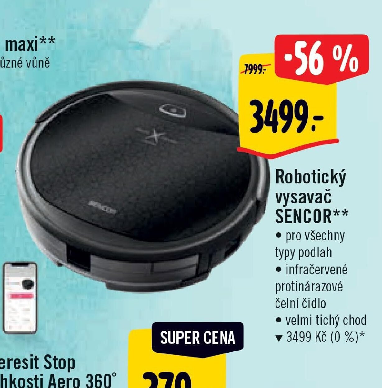 Robotický vysavač SENCOR