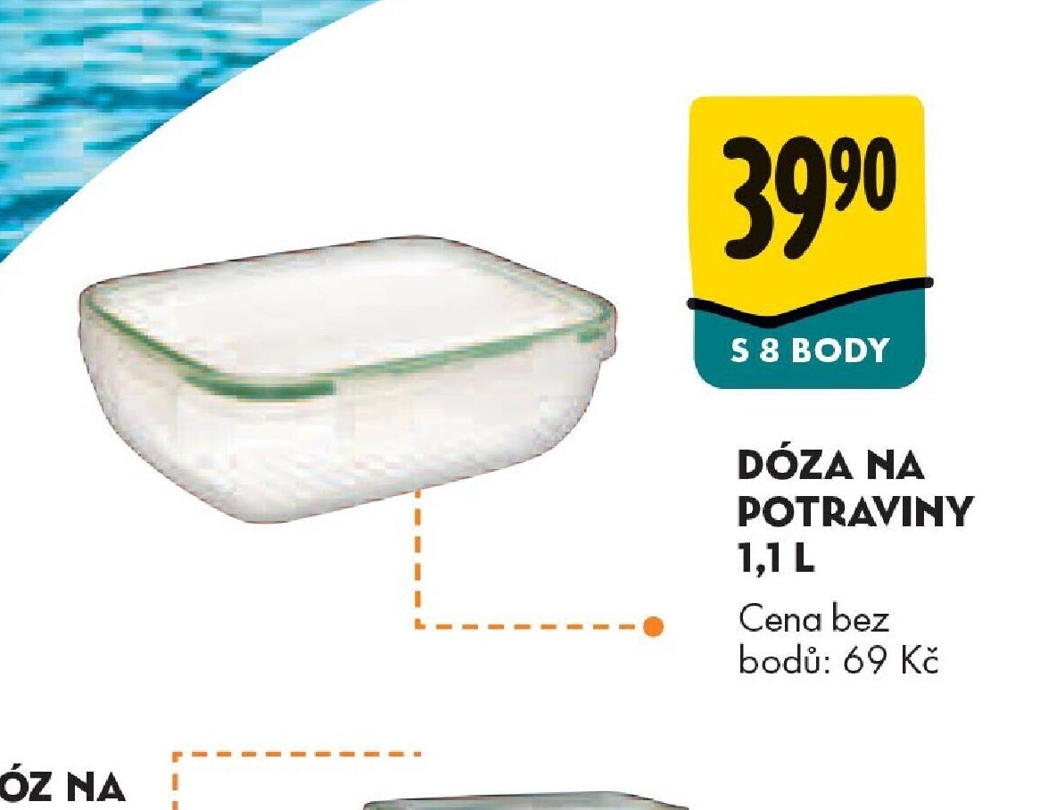 Dóza na potraviny 1,1 l