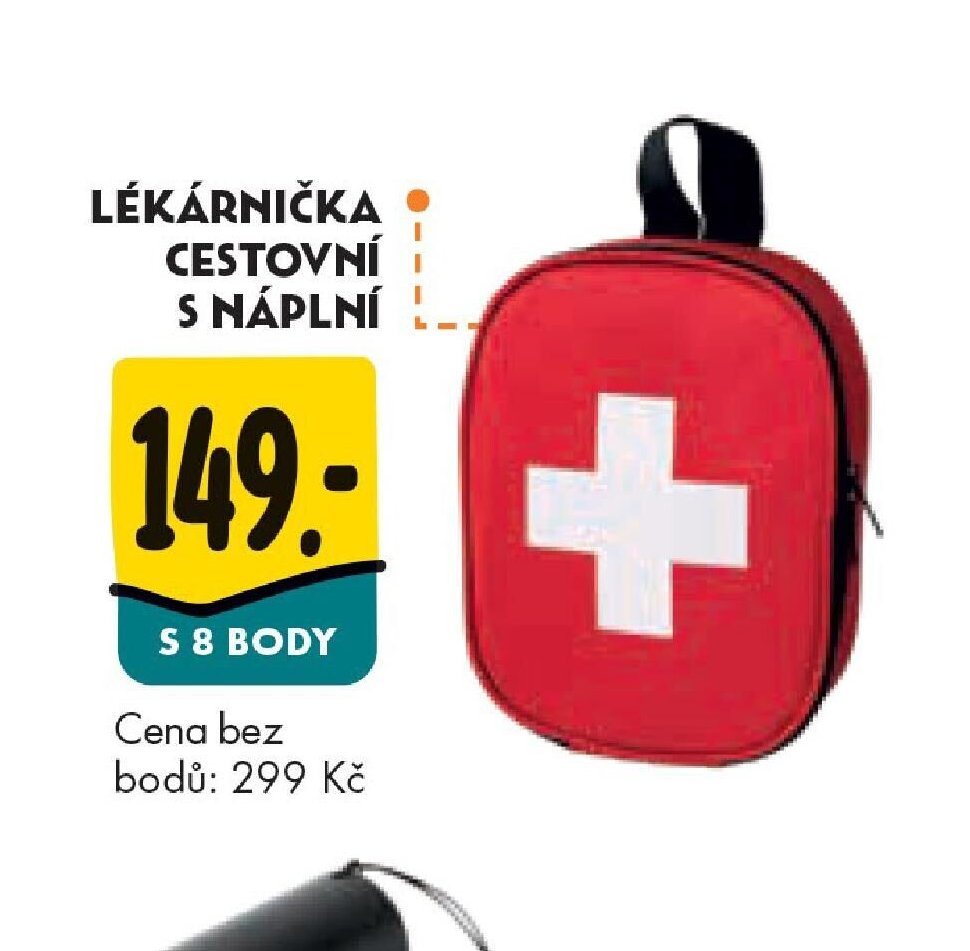 Lékárnička cestovní s náplní