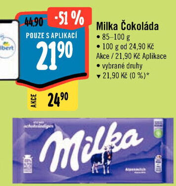 Čokoláda Milka