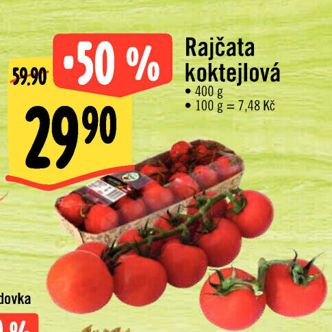 Rajčata koktejlová Albert