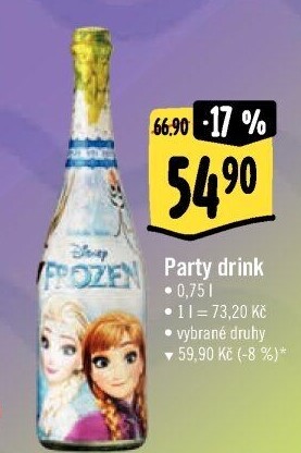 Sekt nealkoholický dětský Party Drink