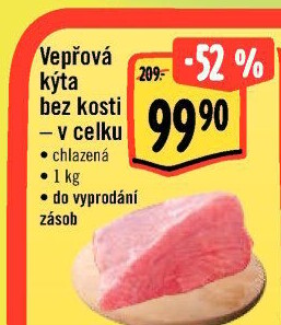 Vepřová kýta bez kosti