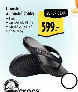 Dámské žabky Crocs