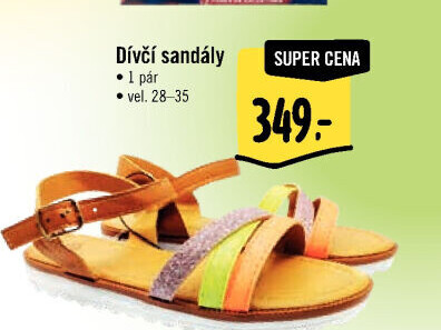 Dívčí sandály