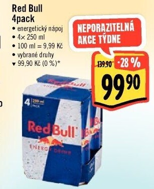 Energetický nápoj Red Bull