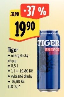 Energetický nápoj Tiger