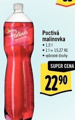 Limonáda Poctivá Poděbradka
