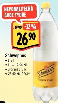 Limonáda Tonic Schweppes
