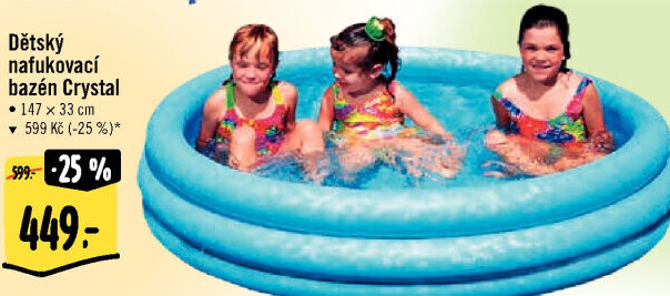 Nafukovací dětský bazén