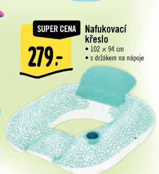 Nafukovací křeslo do vody