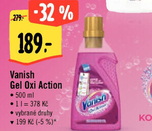 Odstraňovač skvrn gelový Vanish Oxi Action