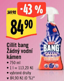 Odstraňovač vodního kamene Cillit Bang