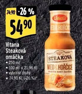 Omáčka steaková Vitana