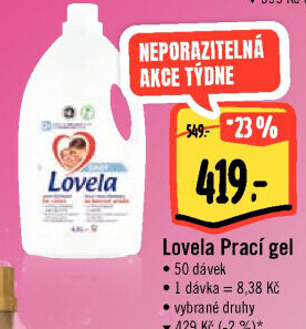 Prací gel Lovela Baby