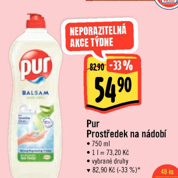 Prostředek na nádobí Pur