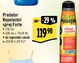 Repelent ve spreji Predator Leroy