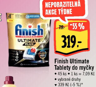 Tablety do myčky Finish Ultimate