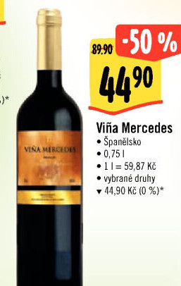Vína Viňa Mercedes