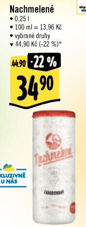 Vinný nápoj Nachmelené Vinium Velké Pavlovice