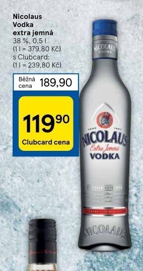 Nicolaus Vodka extra jemná