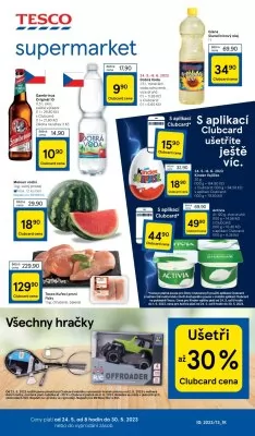 akční leták Tesco 24.5.2023-30.5.2023