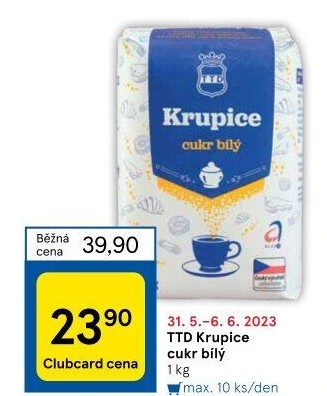 Cukr krupice TTD