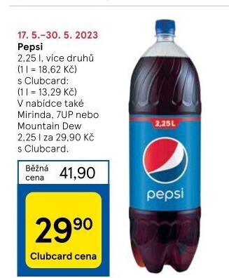 Limonáda Pepsi