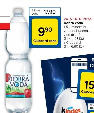 Ochucená voda Dobrá voda