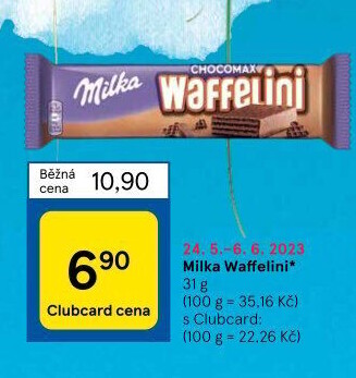 Oplatek Wafelini Milka