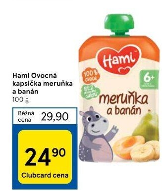 Ovocná kapsička Hami
