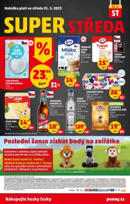 akční leták Penny Market 25.5.2023-31.5.2023