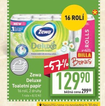 Zewa Deluxe Toaletní papír