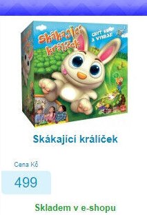 Skákající králíček