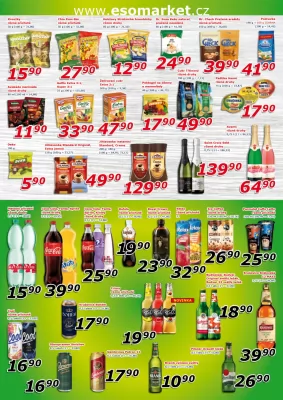 akční leták ESO MARKET 31.5.2023-11.6.2023