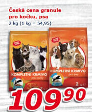Granule pro psy Česká cena