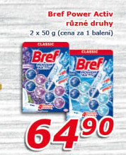 WC blok tuhý Power Aktiv Bref