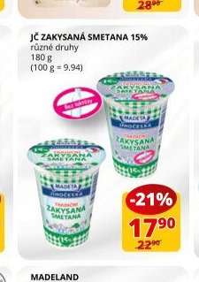 JČ Zakysaná smetana 15%