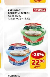 Président Delikátní tvaroh