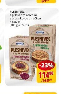 Plesnivec s grilovacím kořením