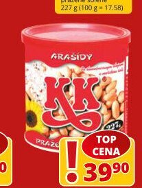 KK Arašídy pražené solené
