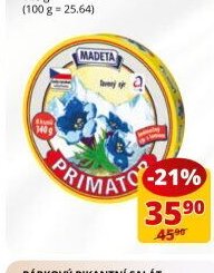 PRIMATOR TAVENÝ SÝR 45%
