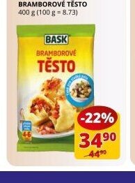 Bask bramborové těsto